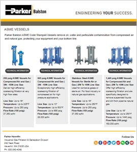 Learn more about Parker ASME Vessels